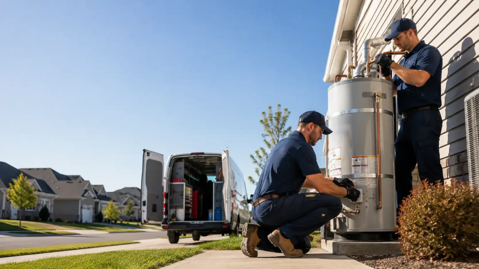 Water Heater Installation in Lehr, ND